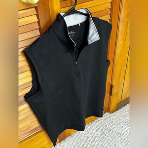 Walter Hagen Men’s Golf Vest. Black. Small. Stretchy. NWOT. Blue available also.